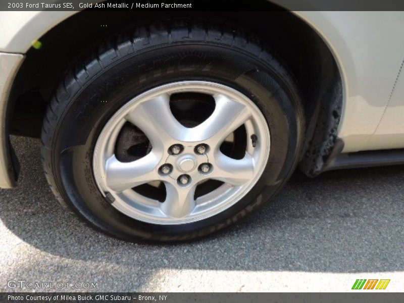 Gold Ash Metallic / Medium Parchment 2003 Ford Taurus SES