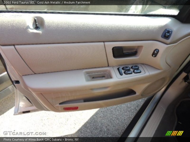 Gold Ash Metallic / Medium Parchment 2003 Ford Taurus SES