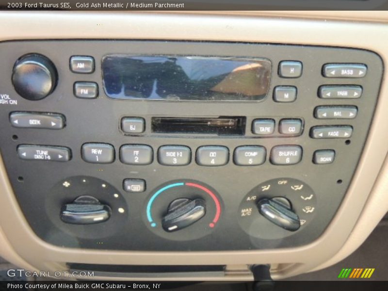 Gold Ash Metallic / Medium Parchment 2003 Ford Taurus SES