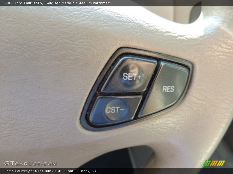 Gold Ash Metallic / Medium Parchment 2003 Ford Taurus SES