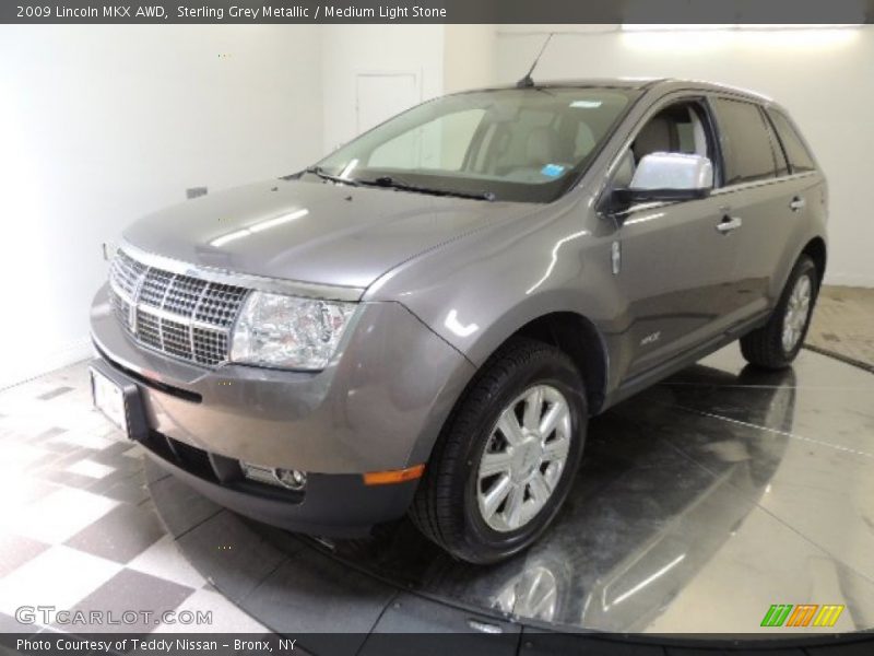 Sterling Grey Metallic / Medium Light Stone 2009 Lincoln MKX AWD