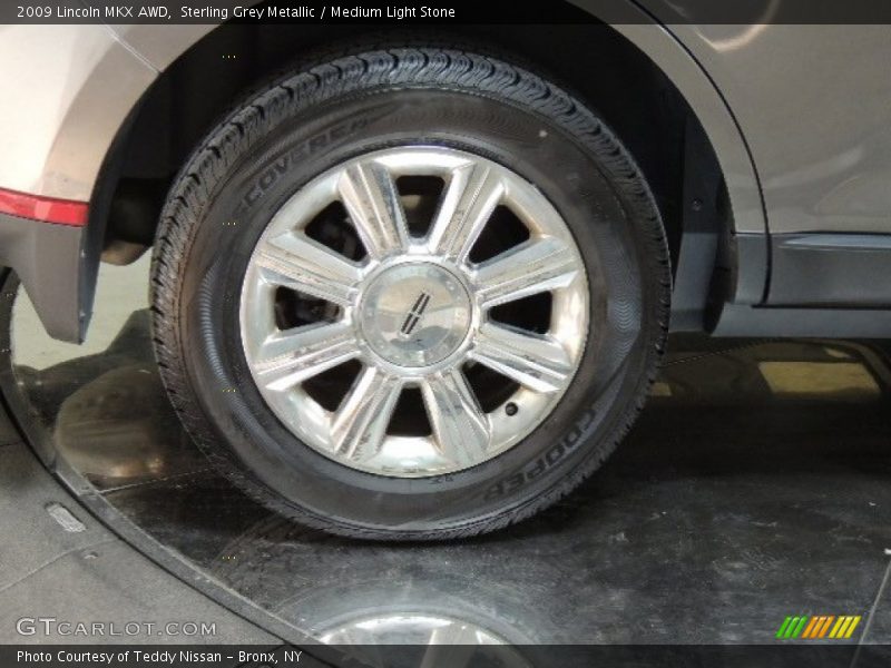 Sterling Grey Metallic / Medium Light Stone 2009 Lincoln MKX AWD
