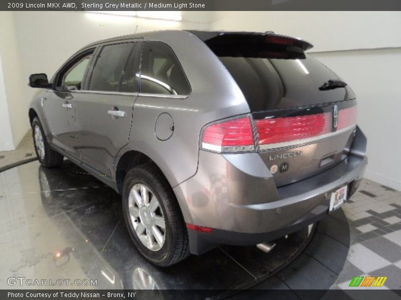 Sterling Grey Metallic / Medium Light Stone 2009 Lincoln MKX AWD