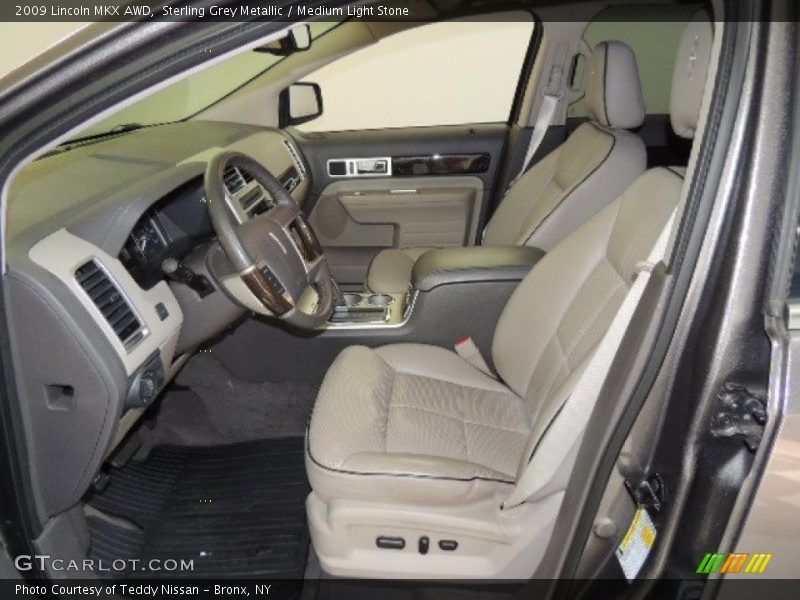Sterling Grey Metallic / Medium Light Stone 2009 Lincoln MKX AWD