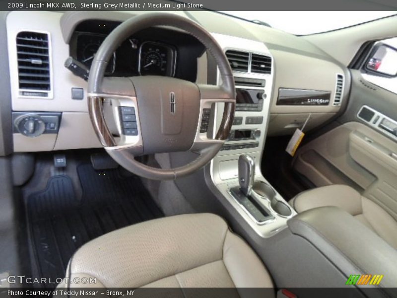 Sterling Grey Metallic / Medium Light Stone 2009 Lincoln MKX AWD