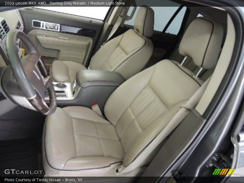 Sterling Grey Metallic / Medium Light Stone 2009 Lincoln MKX AWD