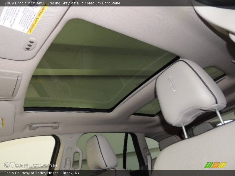 Sterling Grey Metallic / Medium Light Stone 2009 Lincoln MKX AWD