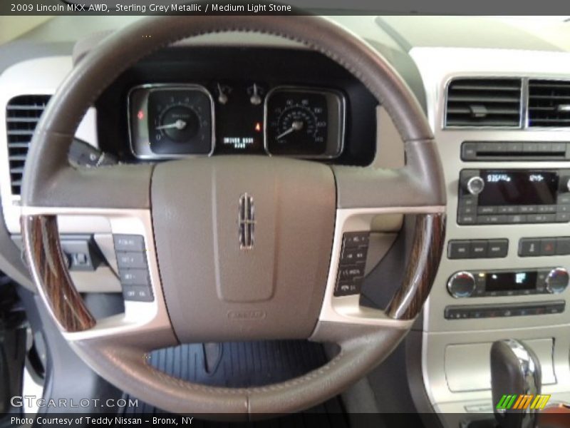 Sterling Grey Metallic / Medium Light Stone 2009 Lincoln MKX AWD