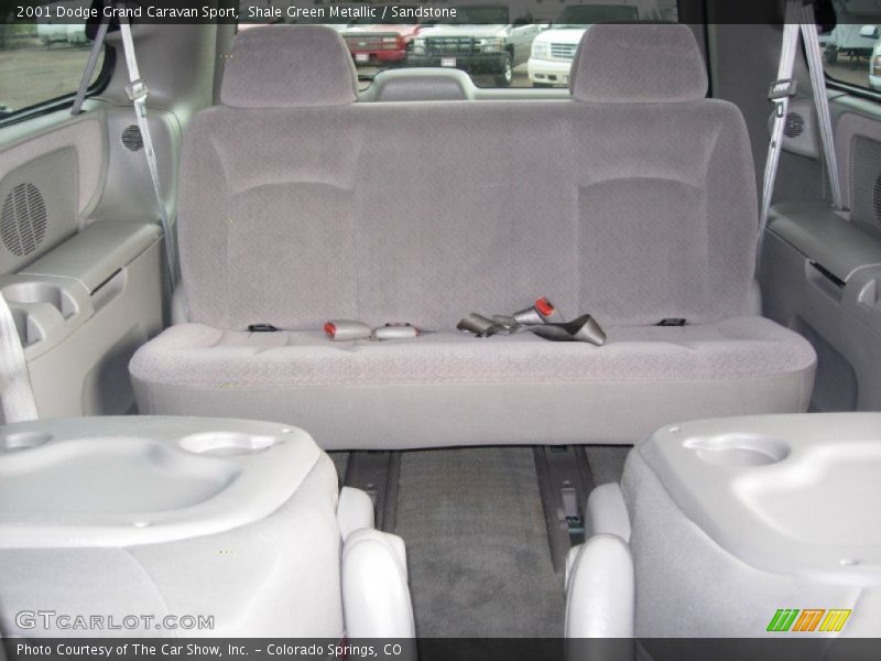 Shale Green Metallic / Sandstone 2001 Dodge Grand Caravan Sport