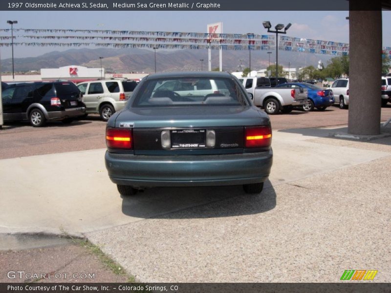 Medium Sea Green Metallic / Graphite 1997 Oldsmobile Achieva SL Sedan