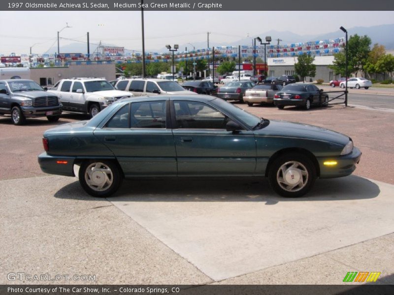 Medium Sea Green Metallic / Graphite 1997 Oldsmobile Achieva SL Sedan