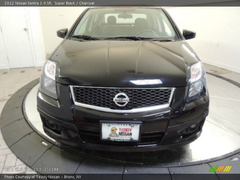 Super Black / Charcoal 2012 Nissan Sentra 2.0 SR
