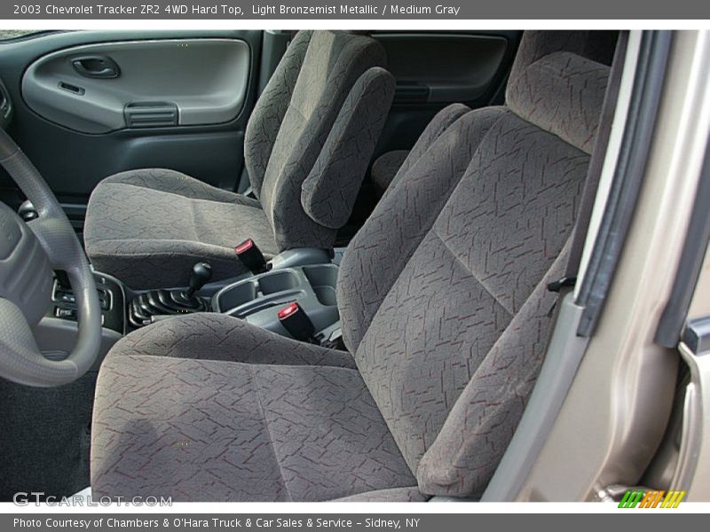 Light Bronzemist Metallic / Medium Gray 2003 Chevrolet Tracker ZR2 4WD Hard Top
