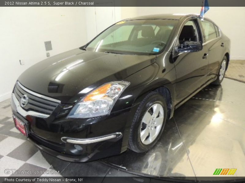 Super Black / Charcoal 2012 Nissan Altima 2.5 S