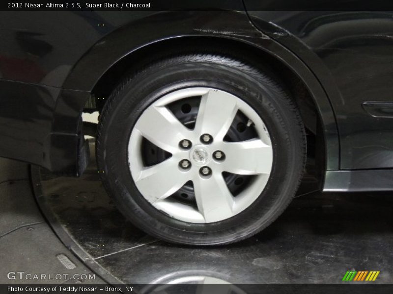 Super Black / Charcoal 2012 Nissan Altima 2.5 S