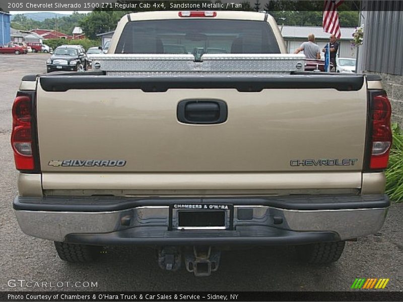 Sandstone Metallic / Tan 2005 Chevrolet Silverado 1500 Z71 Regular Cab 4x4