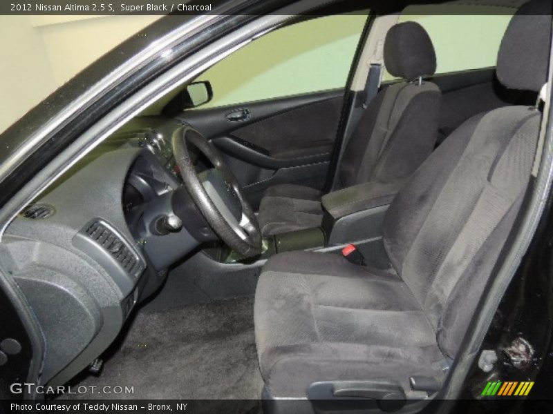 Super Black / Charcoal 2012 Nissan Altima 2.5 S