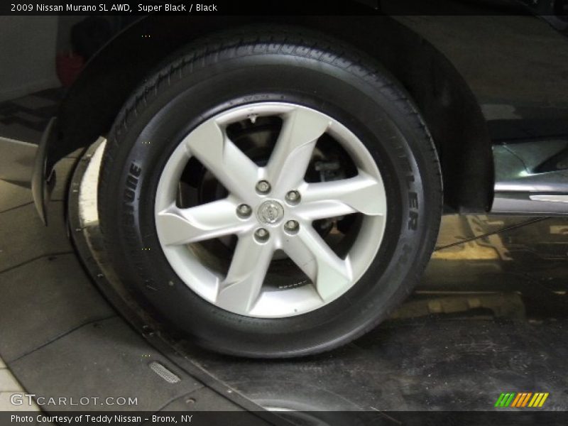 Super Black / Black 2009 Nissan Murano SL AWD