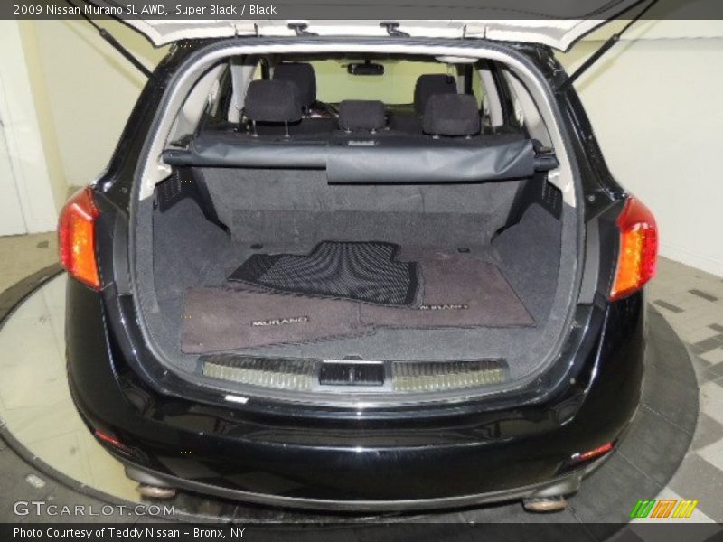 Super Black / Black 2009 Nissan Murano SL AWD