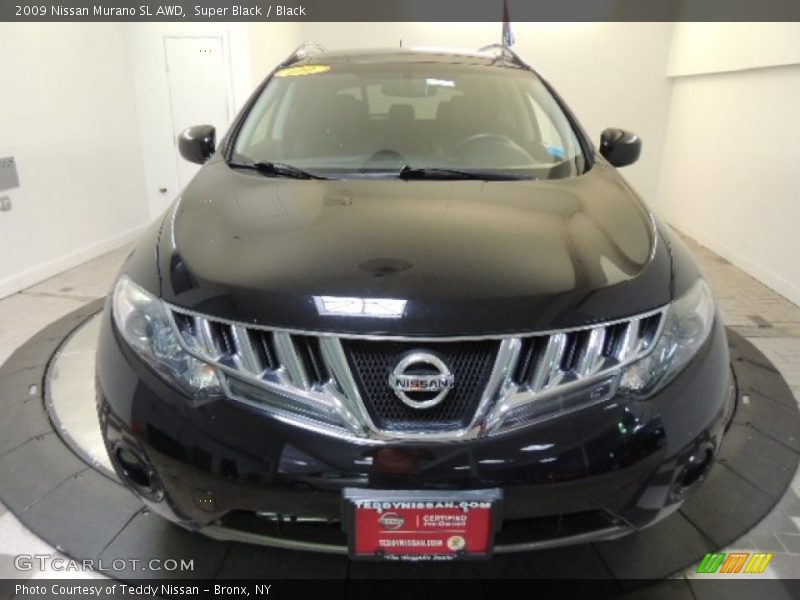 Super Black / Black 2009 Nissan Murano SL AWD
