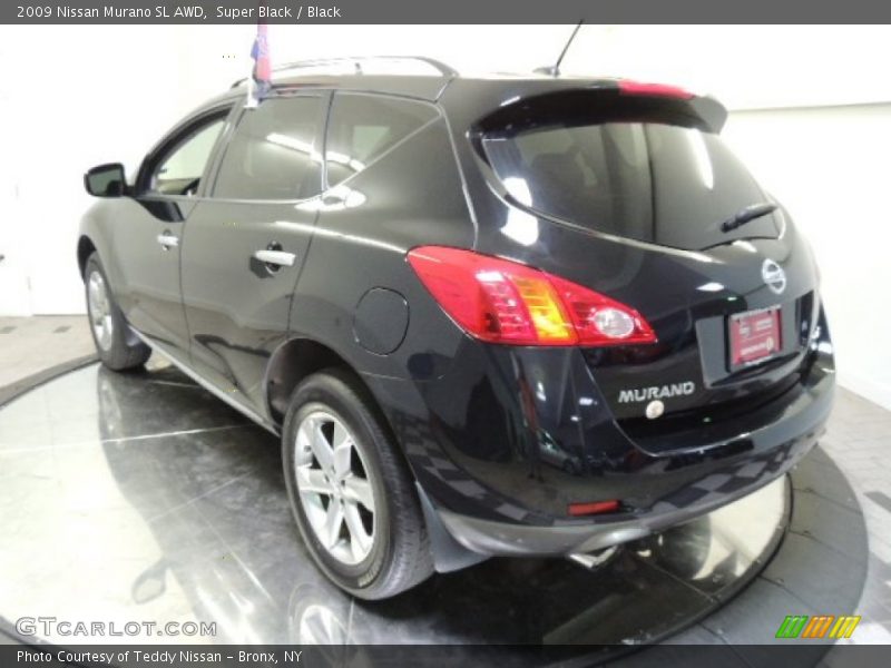 Super Black / Black 2009 Nissan Murano SL AWD