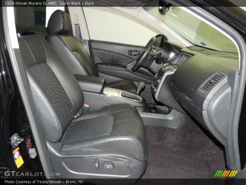 Super Black / Black 2009 Nissan Murano SL AWD