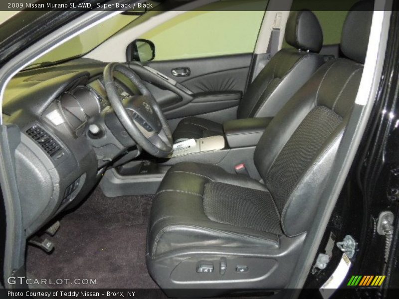 Super Black / Black 2009 Nissan Murano SL AWD