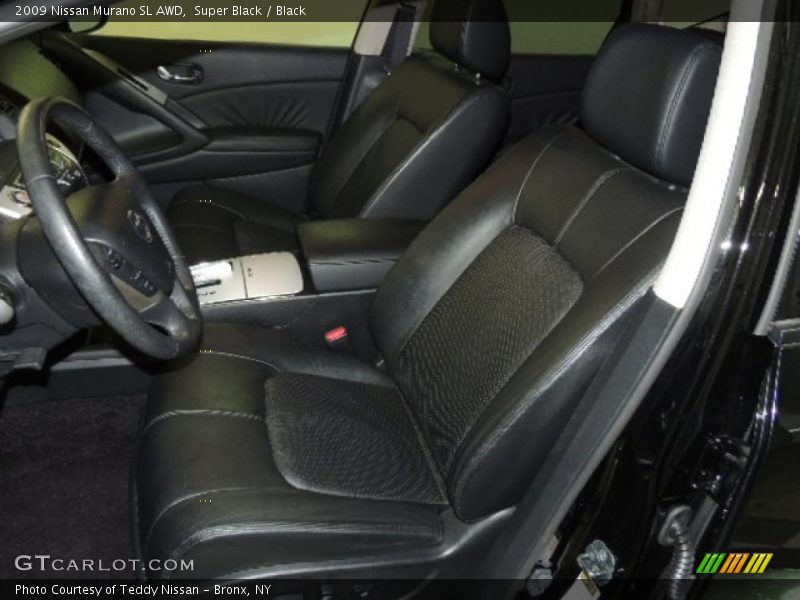 Super Black / Black 2009 Nissan Murano SL AWD