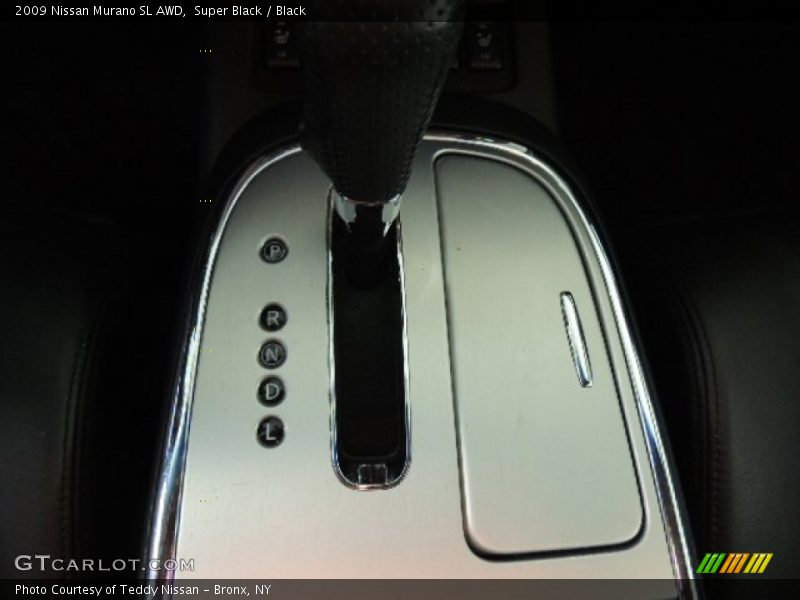 Super Black / Black 2009 Nissan Murano SL AWD