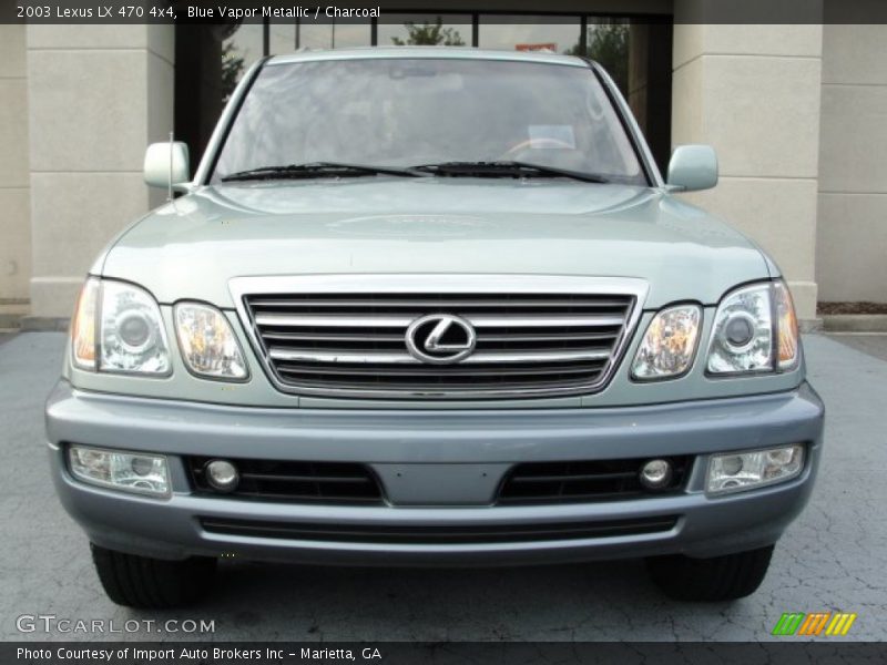 Blue Vapor Metallic / Charcoal 2003 Lexus LX 470 4x4