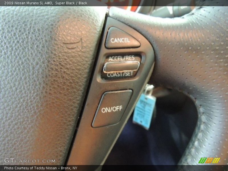 Super Black / Black 2009 Nissan Murano SL AWD