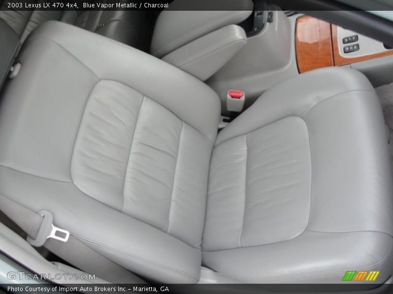 Blue Vapor Metallic / Charcoal 2003 Lexus LX 470 4x4