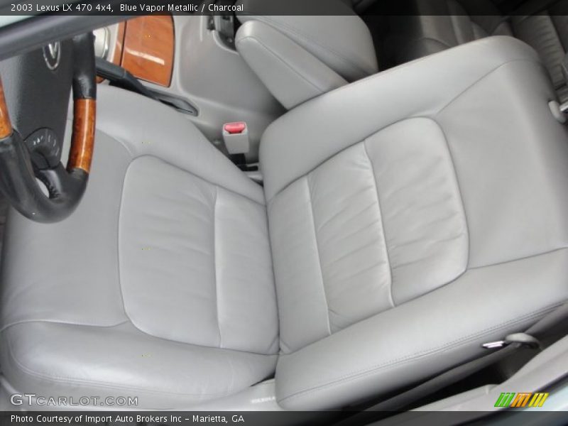 Blue Vapor Metallic / Charcoal 2003 Lexus LX 470 4x4