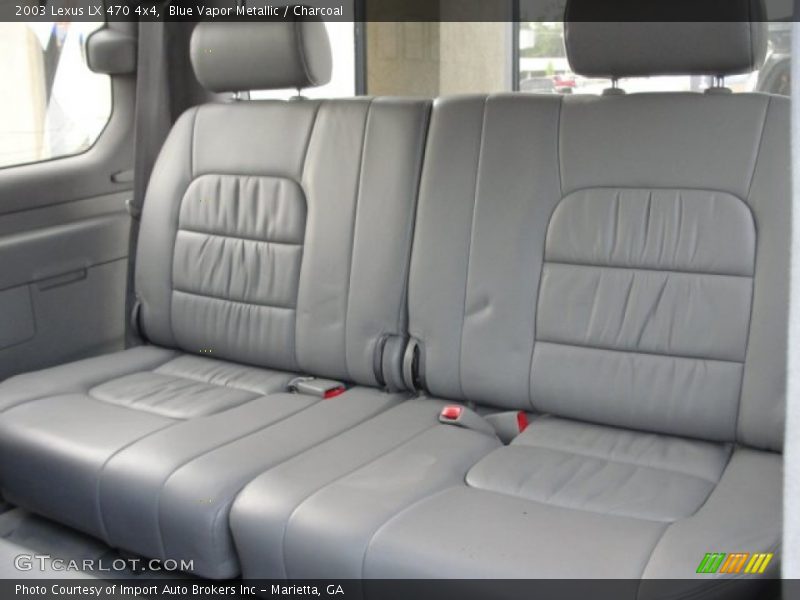 Blue Vapor Metallic / Charcoal 2003 Lexus LX 470 4x4