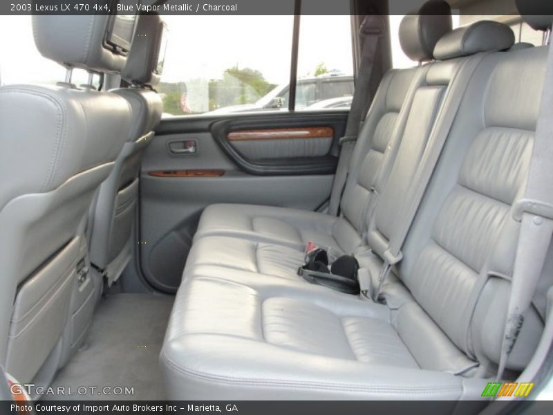 Blue Vapor Metallic / Charcoal 2003 Lexus LX 470 4x4