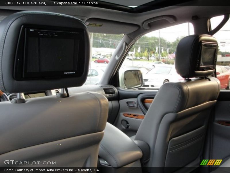 Blue Vapor Metallic / Charcoal 2003 Lexus LX 470 4x4