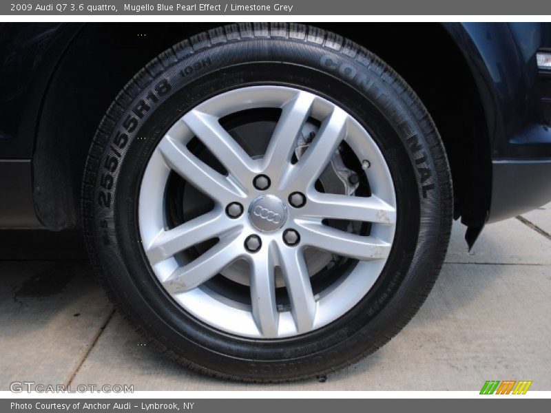 Mugello Blue Pearl Effect / Limestone Grey 2009 Audi Q7 3.6 quattro