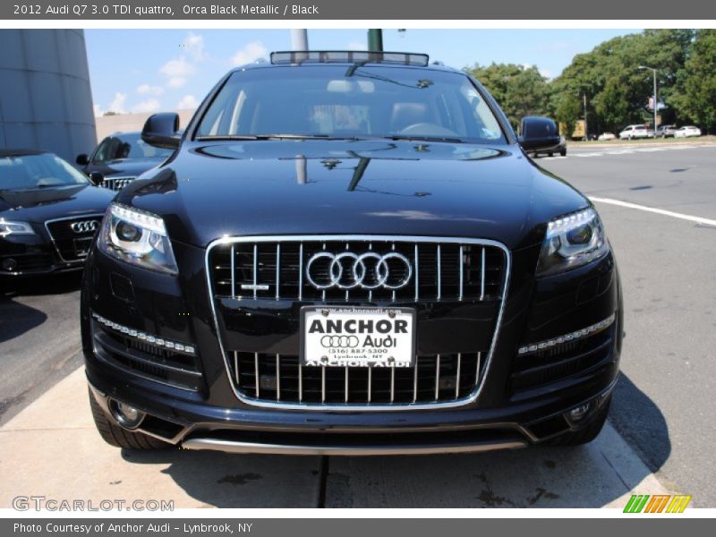 Orca Black Metallic / Black 2012 Audi Q7 3.0 TDI quattro