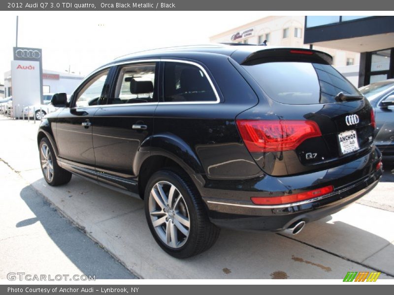 Orca Black Metallic / Black 2012 Audi Q7 3.0 TDI quattro