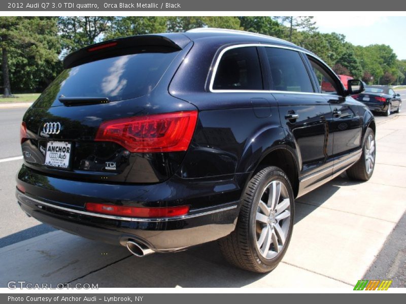 Orca Black Metallic / Black 2012 Audi Q7 3.0 TDI quattro