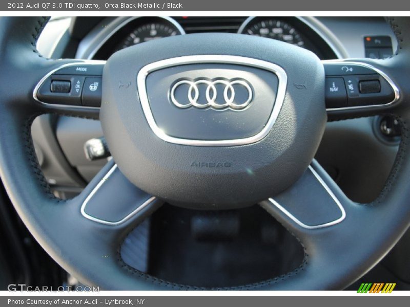 Orca Black Metallic / Black 2012 Audi Q7 3.0 TDI quattro