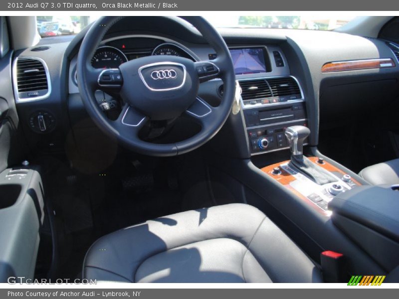 Orca Black Metallic / Black 2012 Audi Q7 3.0 TDI quattro