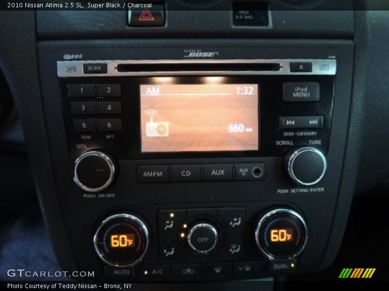 Super Black / Charcoal 2010 Nissan Altima 2.5 SL