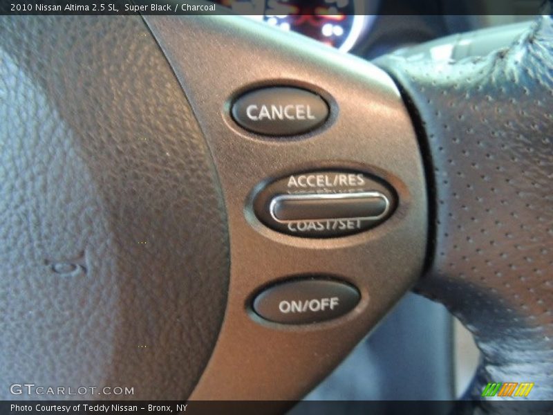 Super Black / Charcoal 2010 Nissan Altima 2.5 SL