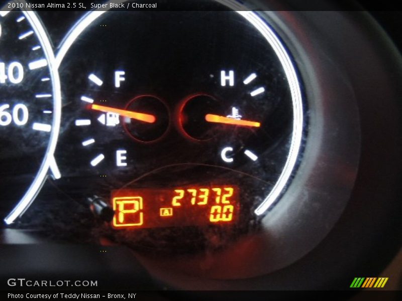 Super Black / Charcoal 2010 Nissan Altima 2.5 SL