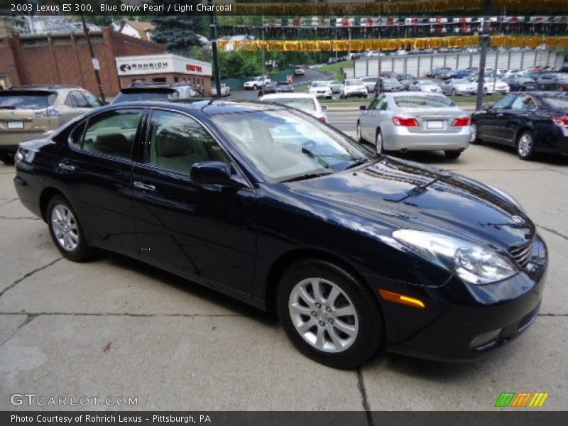 Blue Onyx Pearl / Light Charcoal 2003 Lexus ES 300