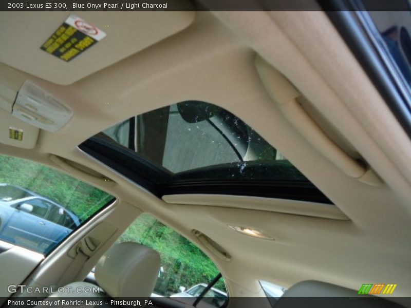 Blue Onyx Pearl / Light Charcoal 2003 Lexus ES 300