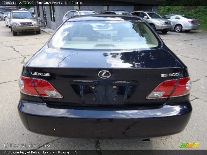 Blue Onyx Pearl / Light Charcoal 2003 Lexus ES 300