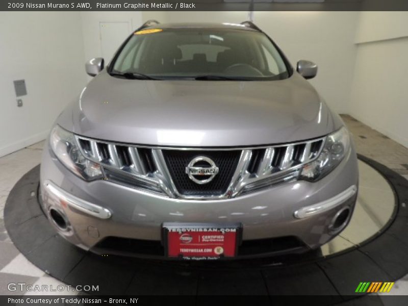 Platinum Graphite Metallic / Black 2009 Nissan Murano S AWD