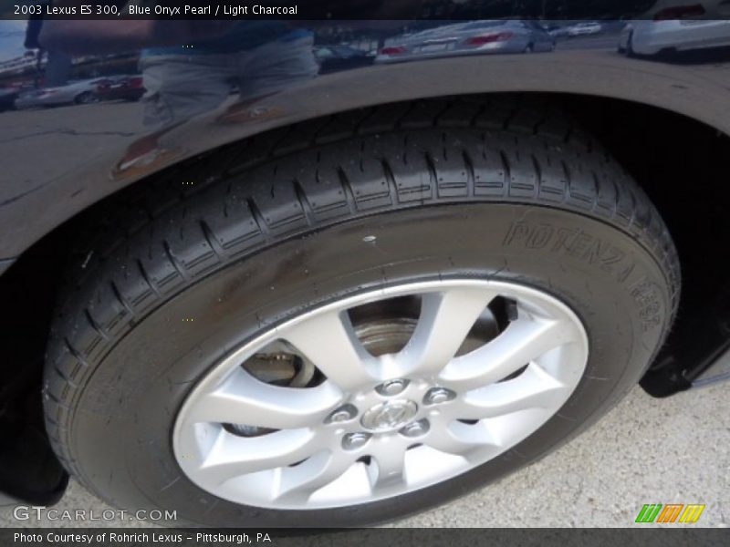 Blue Onyx Pearl / Light Charcoal 2003 Lexus ES 300
